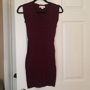 Nicki Minaj maroon dress XS